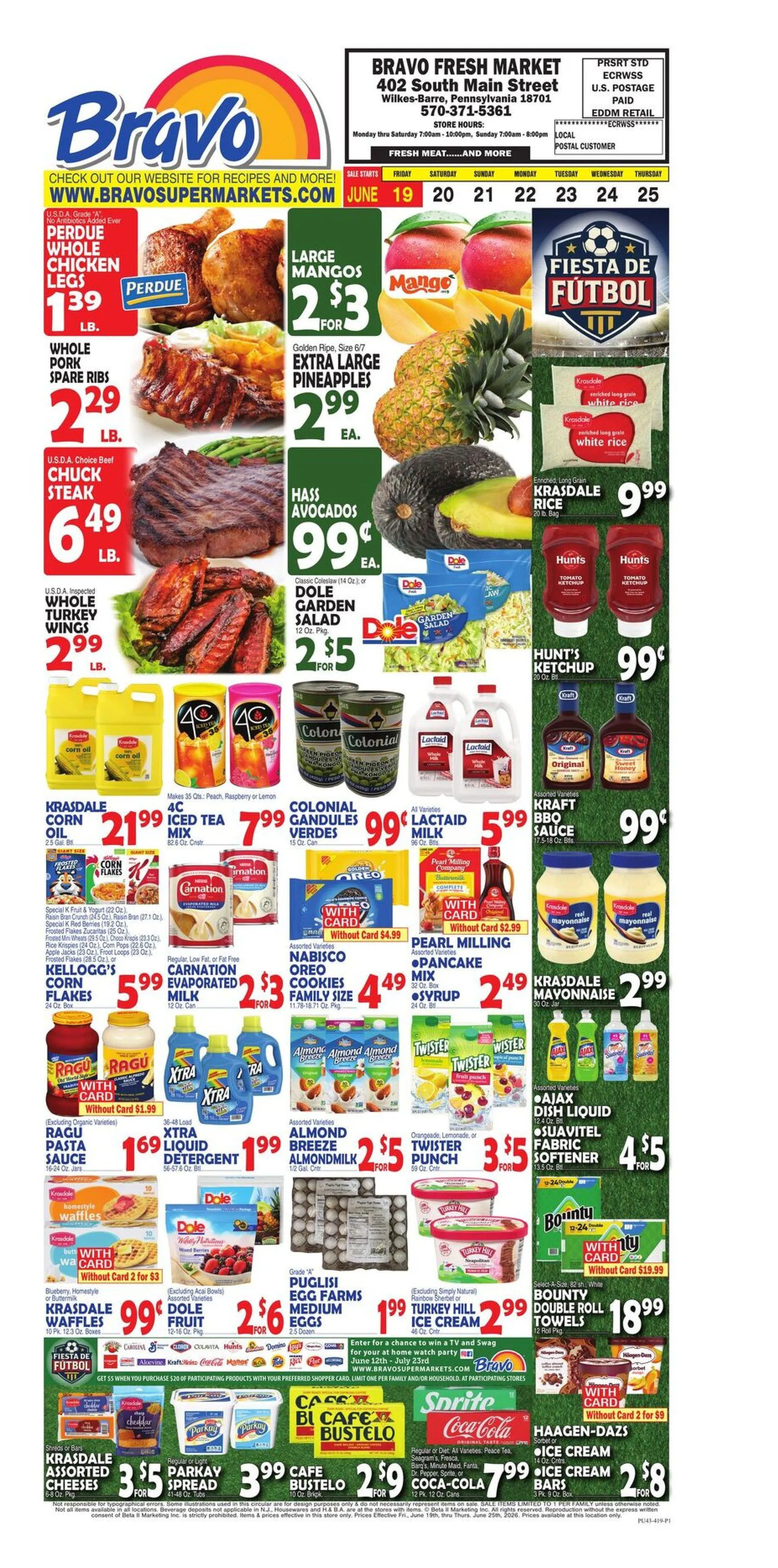 Weekly ad  Bravo Supermarkets Sales from June 19 to June 25 2026 - Page 