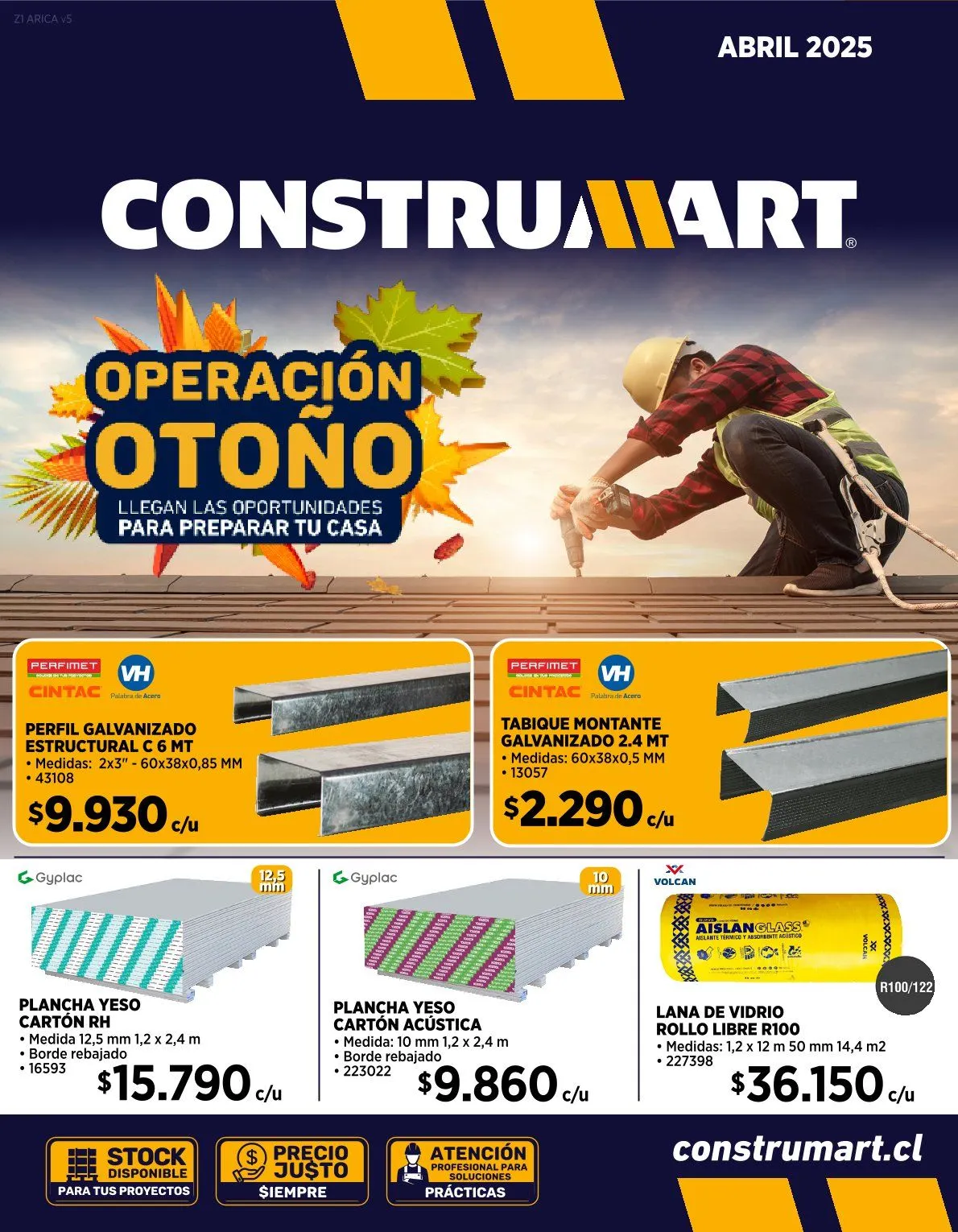 Catálogo de Construmart Ofertas 1 de abril al 1 de mayo 2025 - Página 1