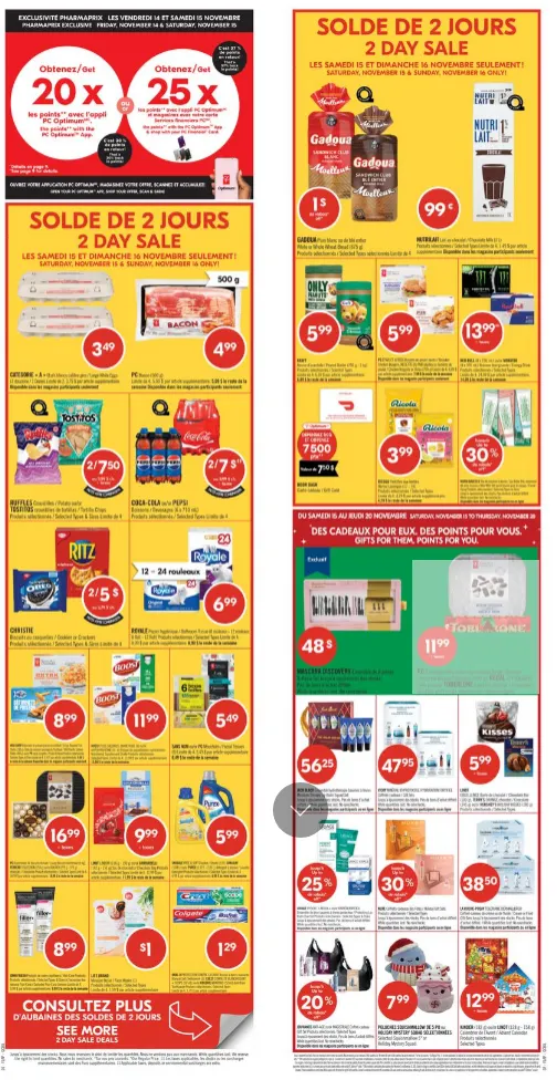 Pharmaprix Sales from November 13 to November 19 2025 - flyer page 1