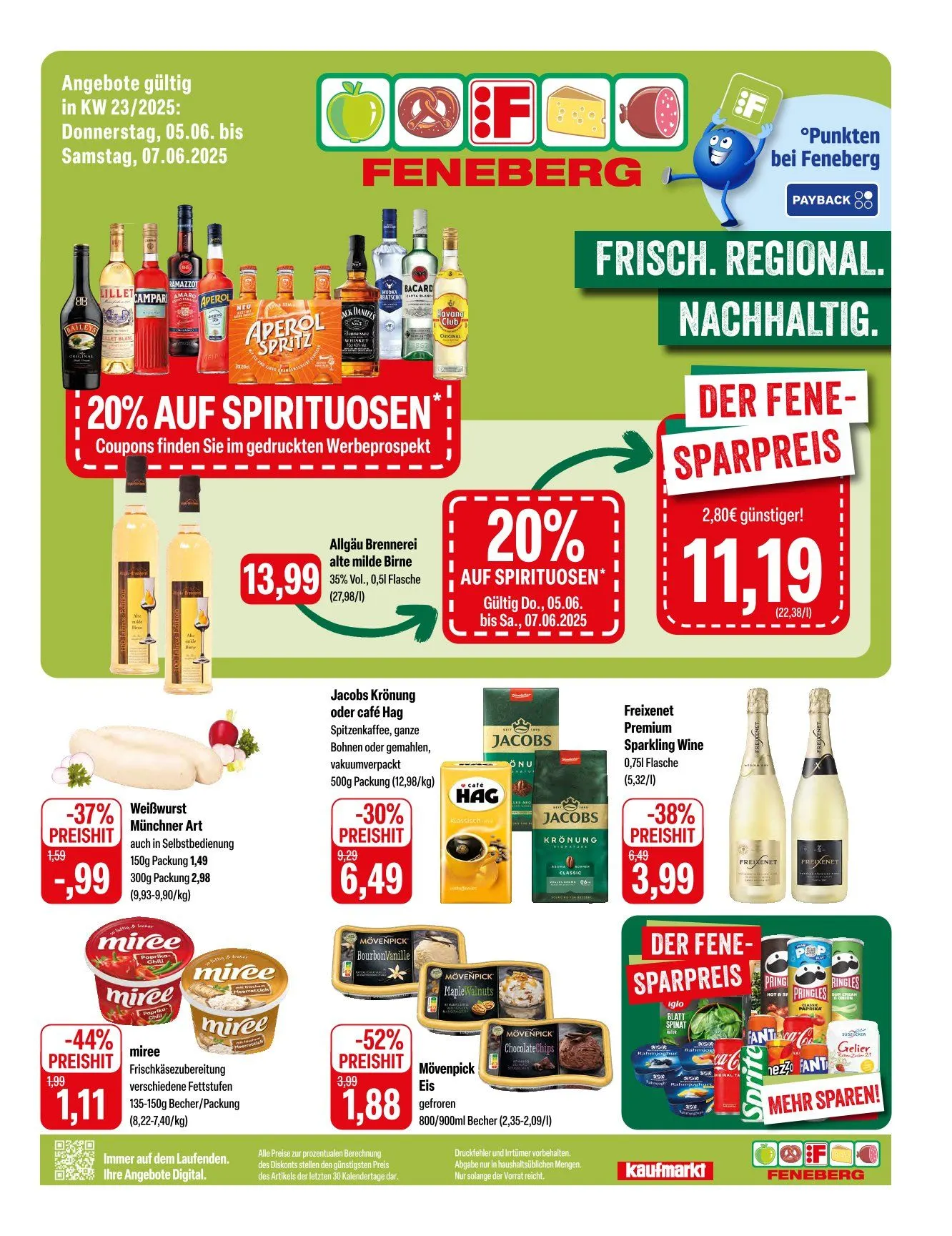 Feneberg Prospekte von 2. Juni bis 7. Juni 2025 - Prospekt seite 1