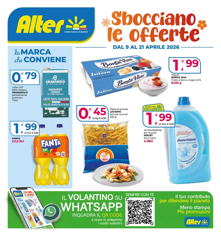 Volantini Alter Discount da 9 aprile a 21 aprile di 2026 - Pagina del volantino 