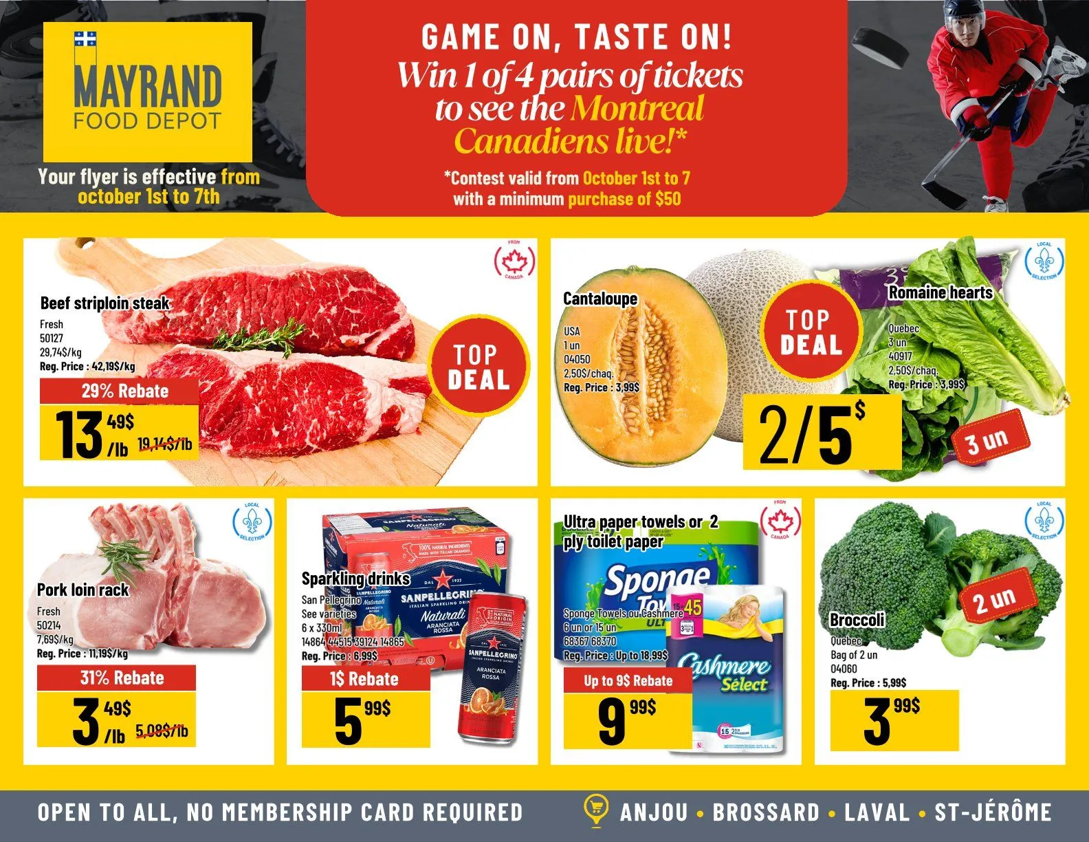 Mayrand Sales from October 1 to October 7 2025 - flyer page 1