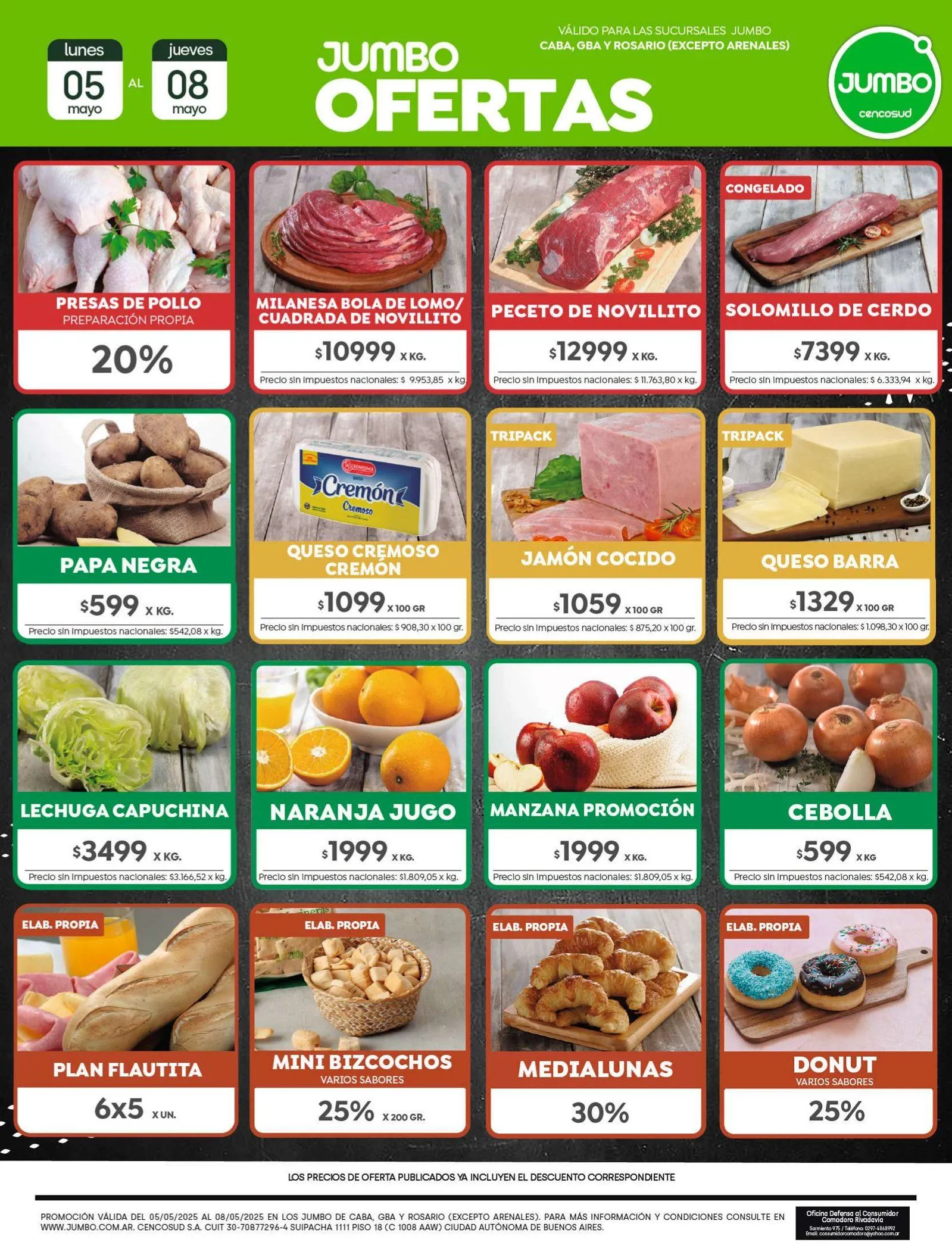 Ofertas de Jumbo Ofertas 5 de mayo al 8 de mayo 2025 - Página 1 del catálogo