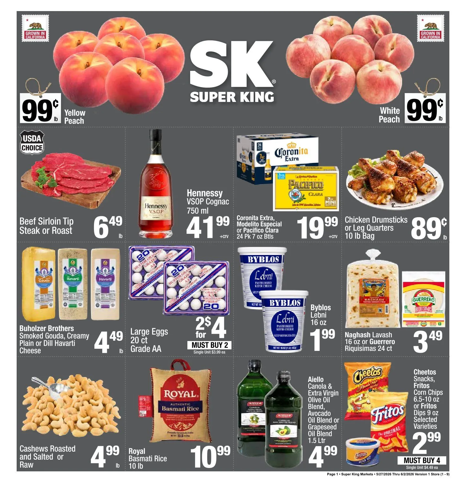 Weekly ad Super King Markets Sales from May 27 to June 2 2026 - Page 