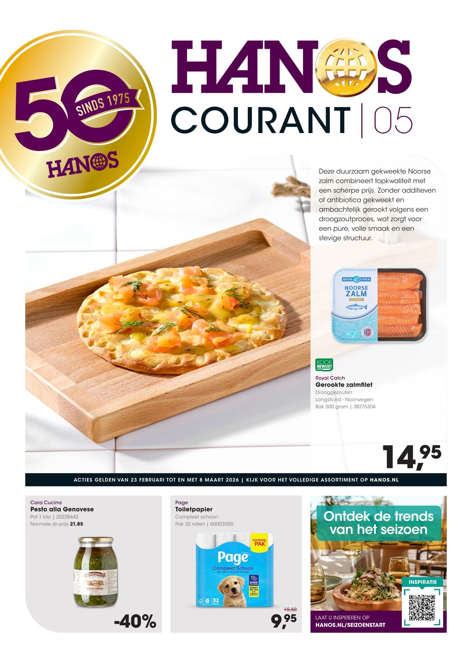 Hanos folders van 23 februari tot 8 maart 2026 - Folder pagina 1