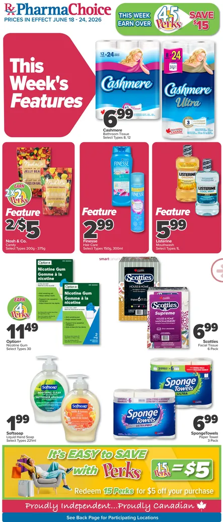 PharmaChoice Sales from June 18 to June 24 2026 - flyer page 