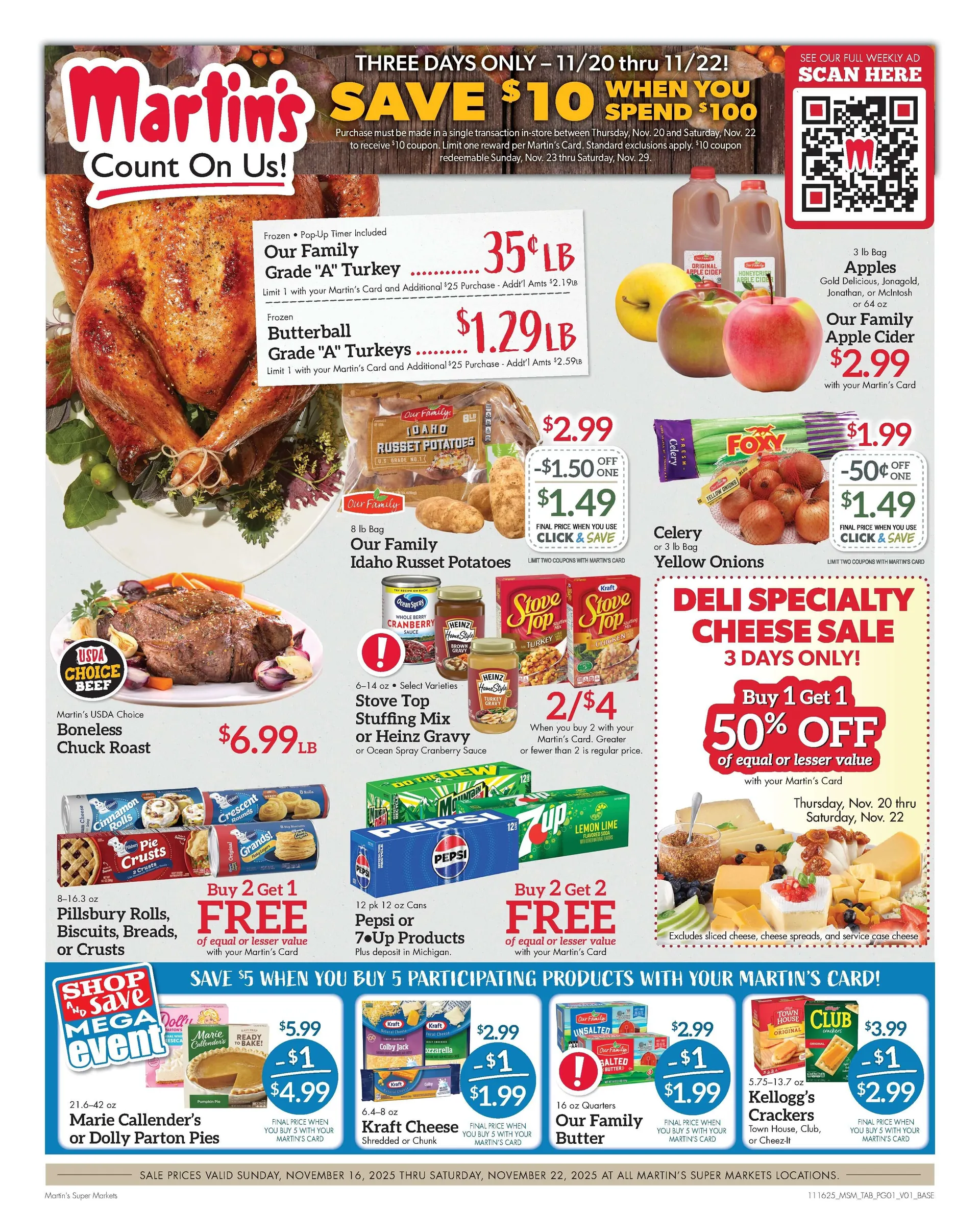 Weekly ad Martin’s Sales from November 16 to November 22 2025 - Page