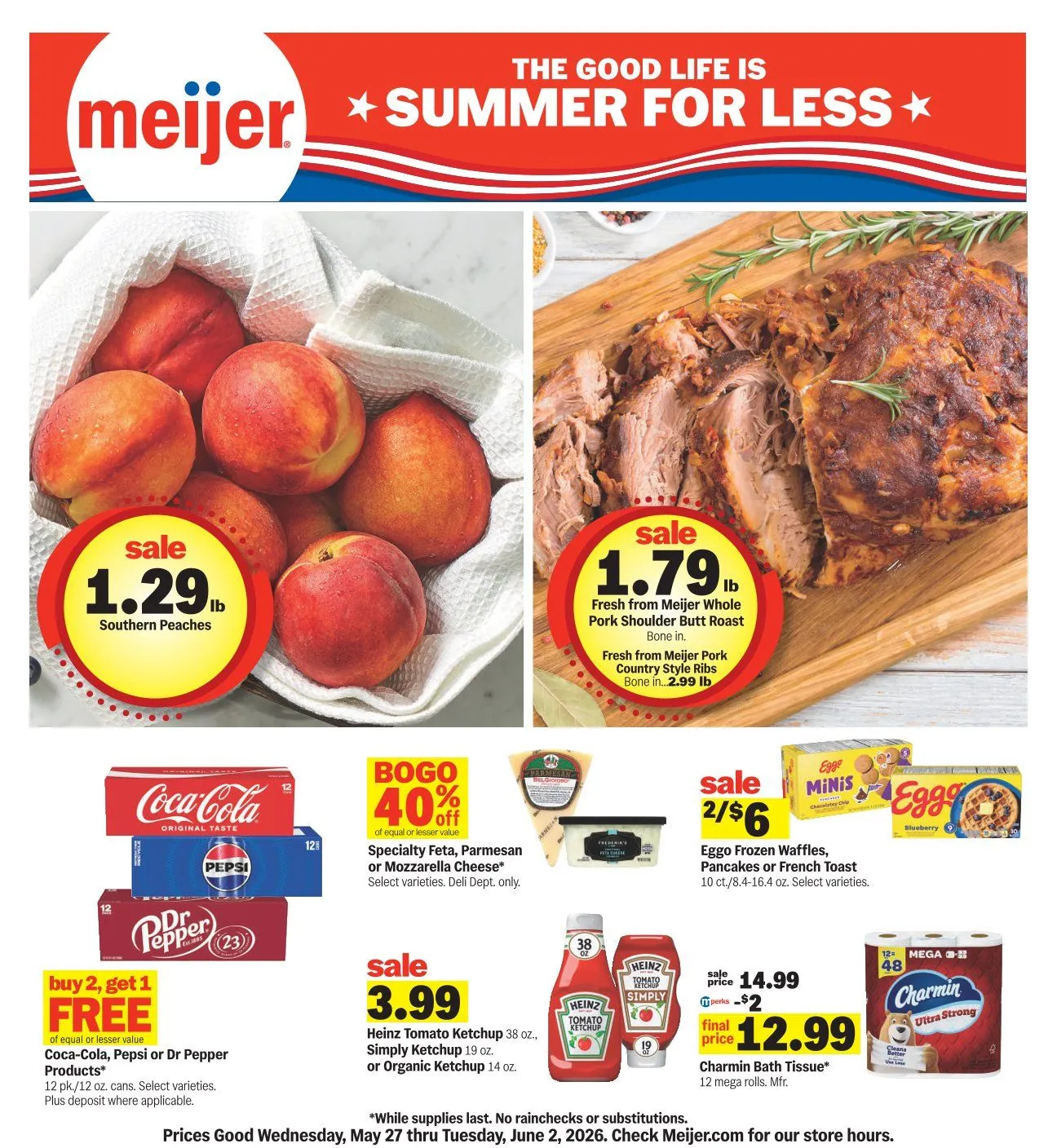 Meijer Sales - May 27 June 2 2026
