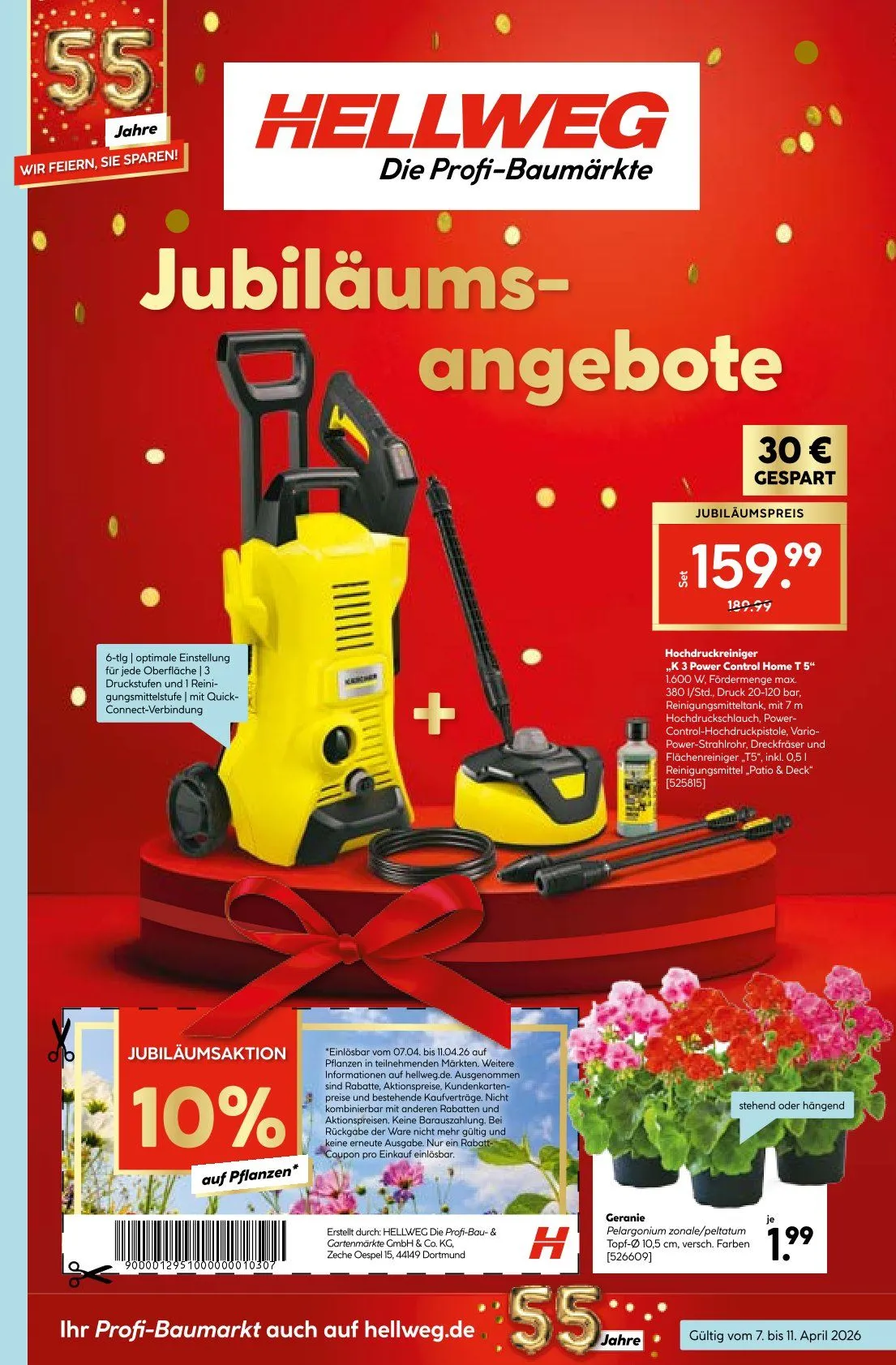 Hellweg Angebote von 7. April bis 11. April 2026 - Prospekt seite