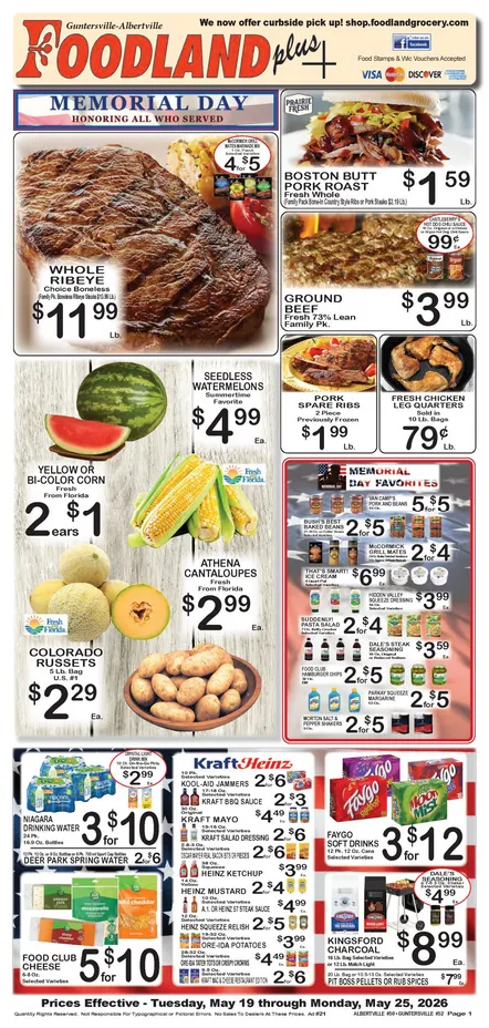 Foodland Sales from May 19 to May 25 2026 - flyer page 