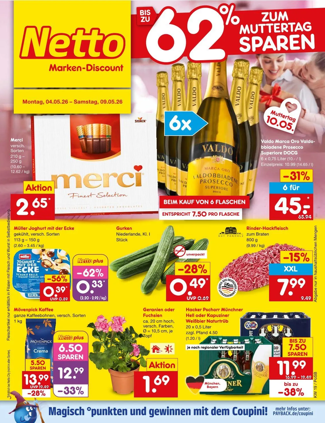  Netto Marken-Discount Folder van 4 mei tot 9 mei 2026 - Folder pagina 1