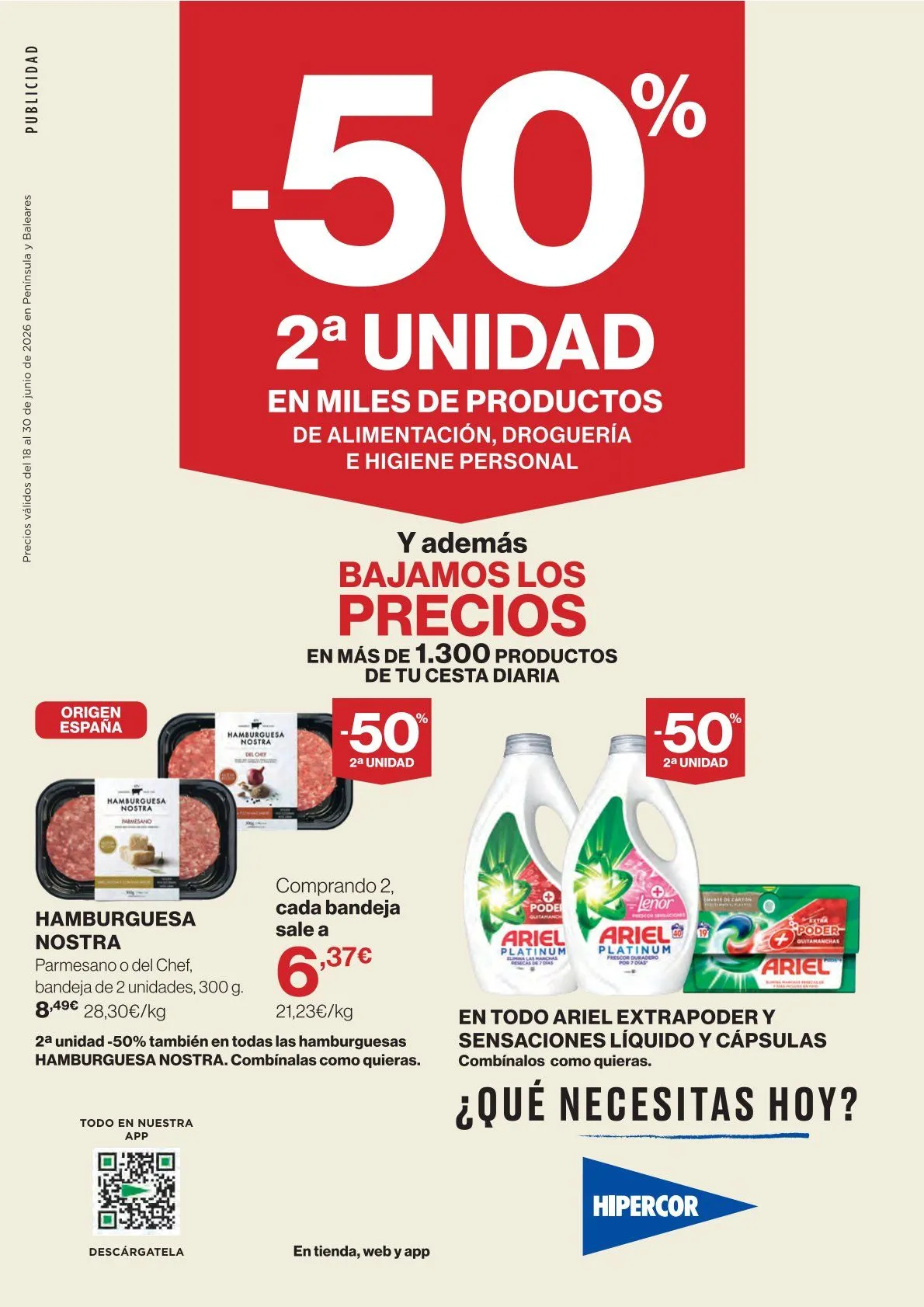 Catálogo de Hipercor Ofertas 18 de junio al 30 de junio 2026 - Página 