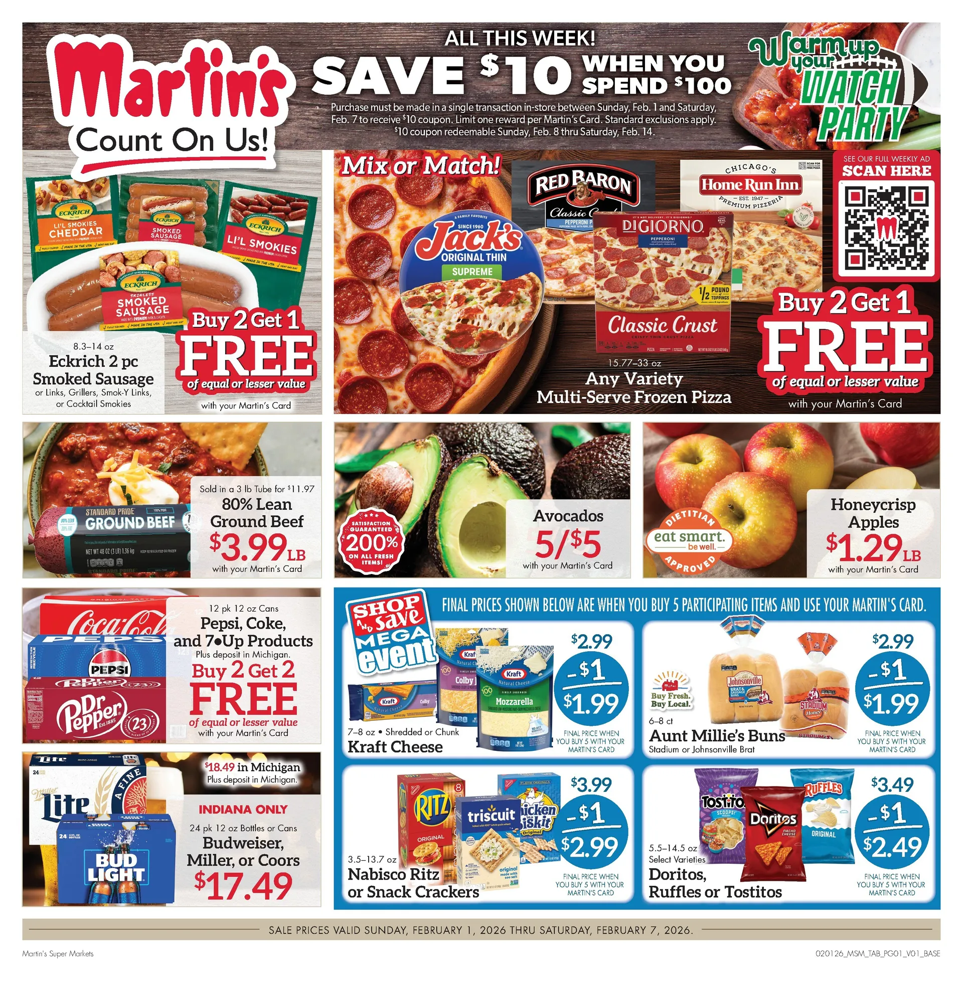 Weekly ad Martin’s Sales from February 1 to February 7 2026 - Page 1