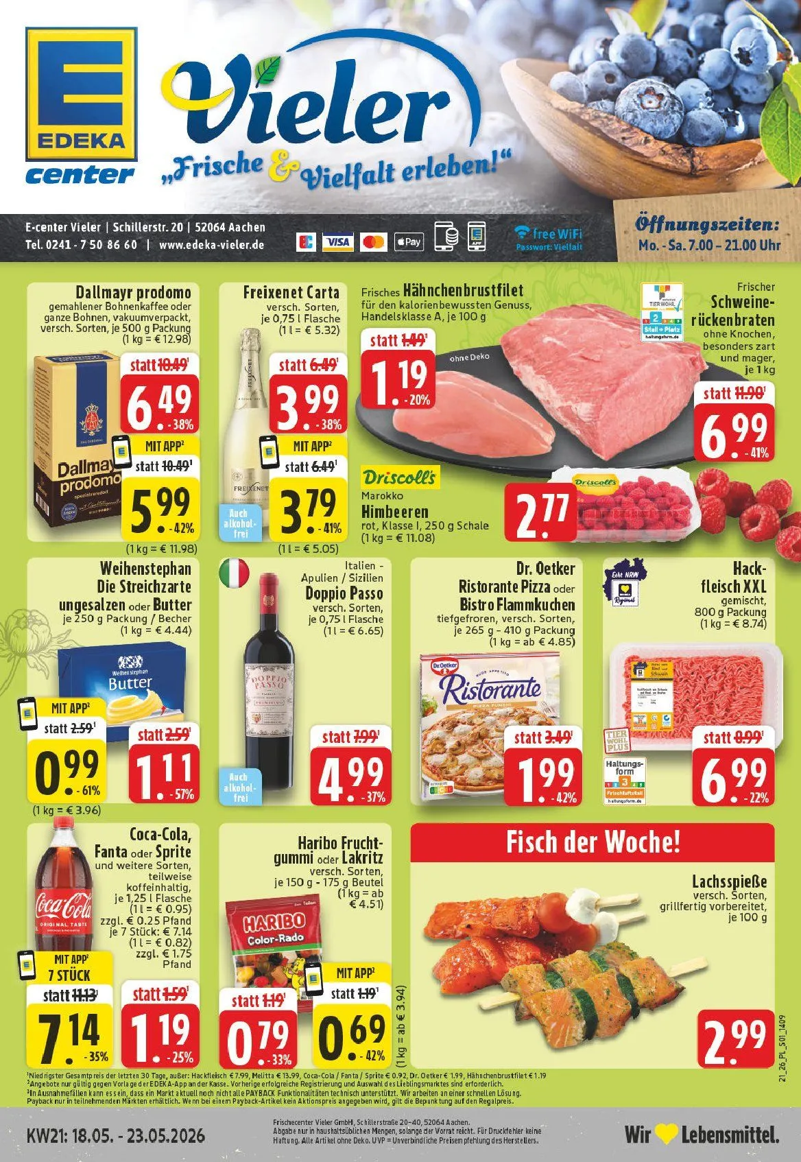 E-Center Angebote von 18. Mai bis 23. Mai 2026 - Prospekt seite 1