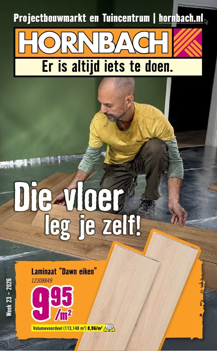 Hornbach folders van 10 juni tot 23 juni 2026 - Folder pagina 1