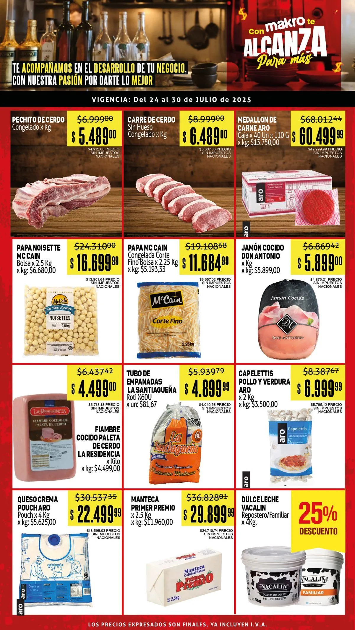 Ofertas de Ofertas de la Saemana Makro 24 de julio al 30 de julio 2025 - Página 1 del catálogo
