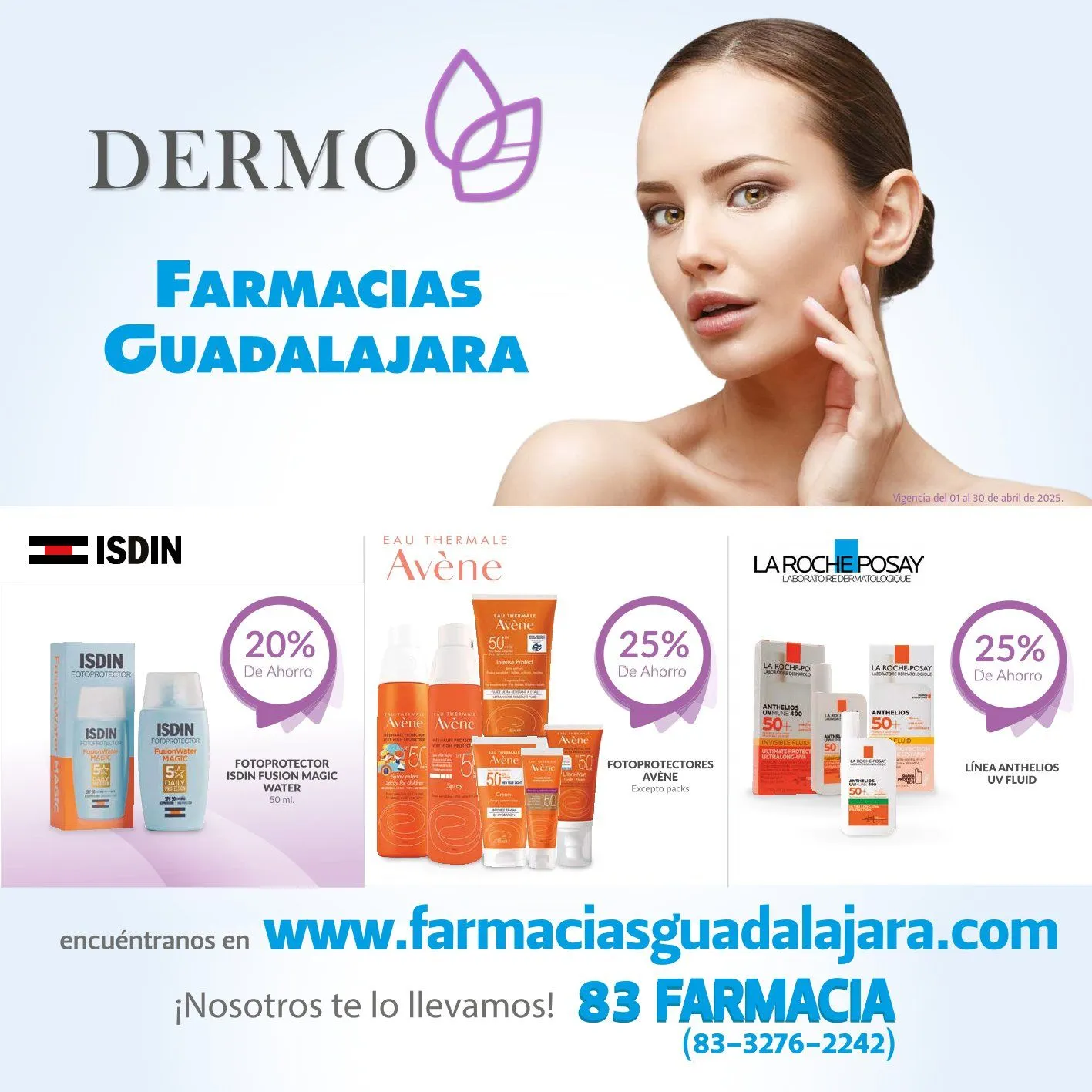 Catálogo de Farmacia Guadalajara Ofertas 1 de abril al 30 de abril 2025 - Pagina 1