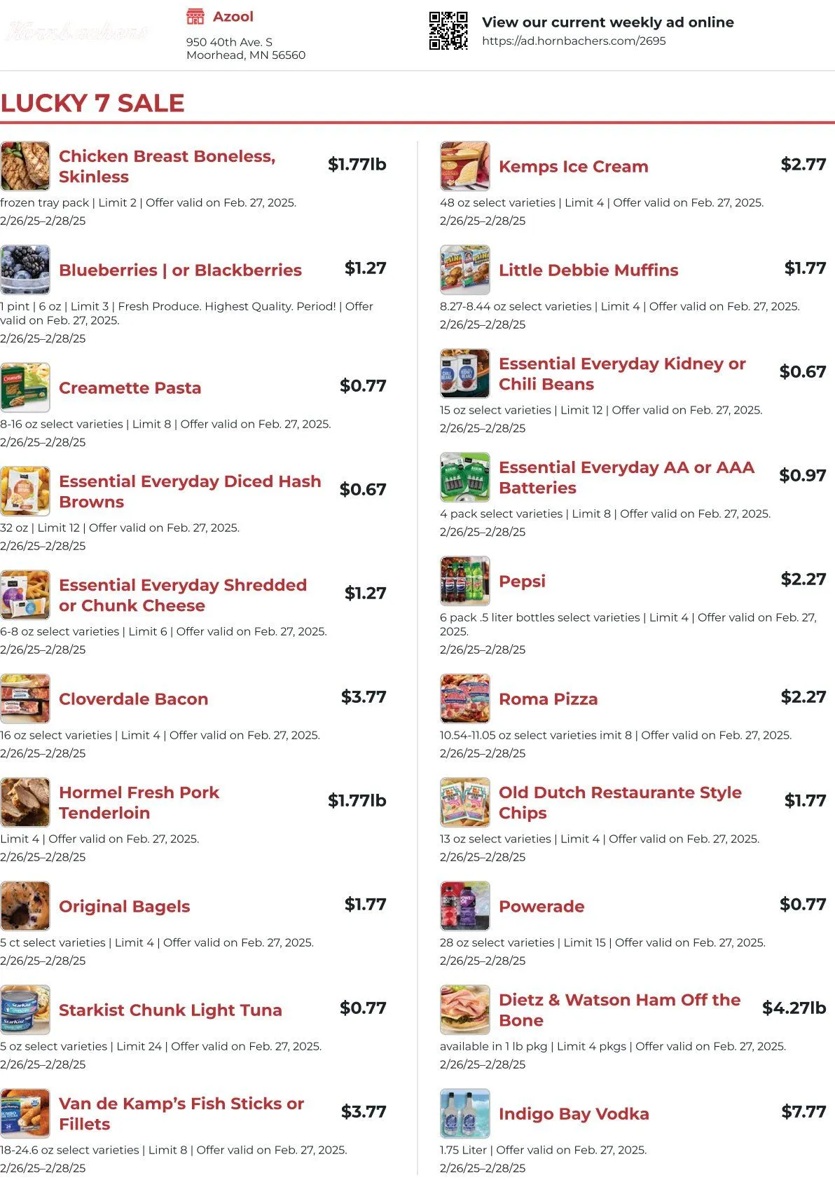 Weekly ad Hornbacher's Sales from February 26 to March 4 2025 - Page 