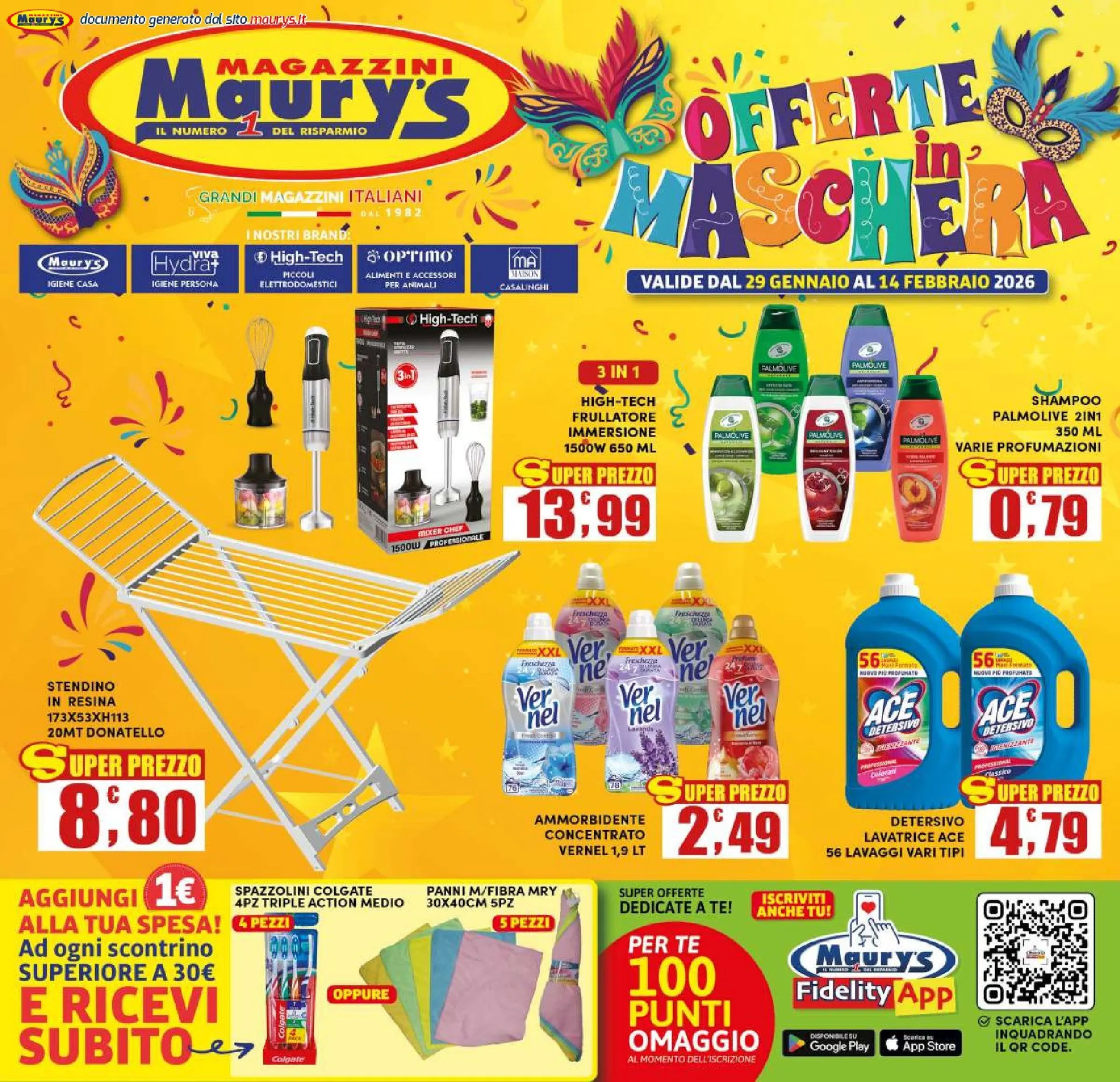 Maury's Volantino da 29 gennaio a 14 febbraio di 2026 - Pagina del volantino 