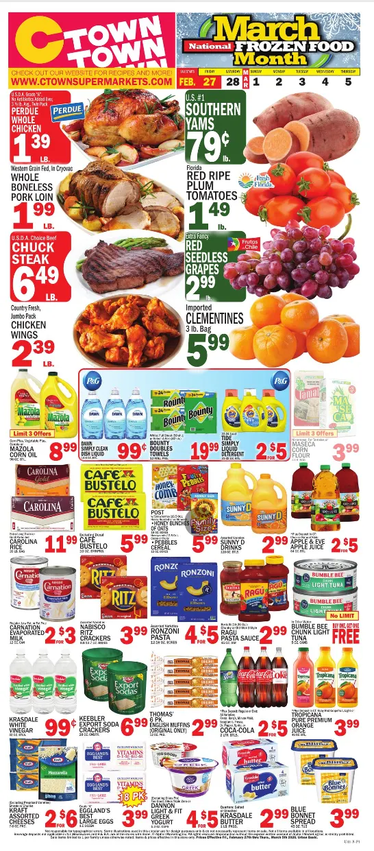 Weekly ad C-Town Sales from February 27 to March 5 2026 - Page 1