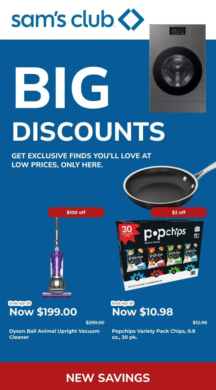 Weekly ad  Sam's Club Sales from April 14 to May 3 2026 - Page 1