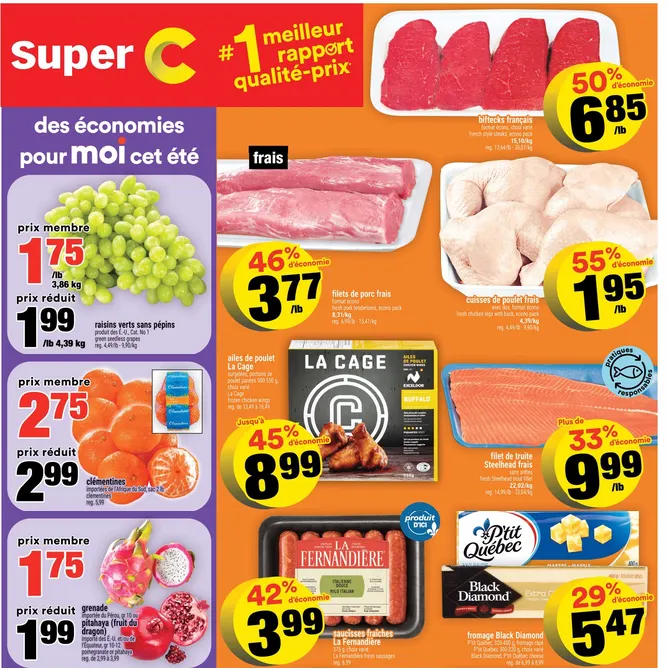 Super C Sales from July 23 to July 29 2026 - flyer page 