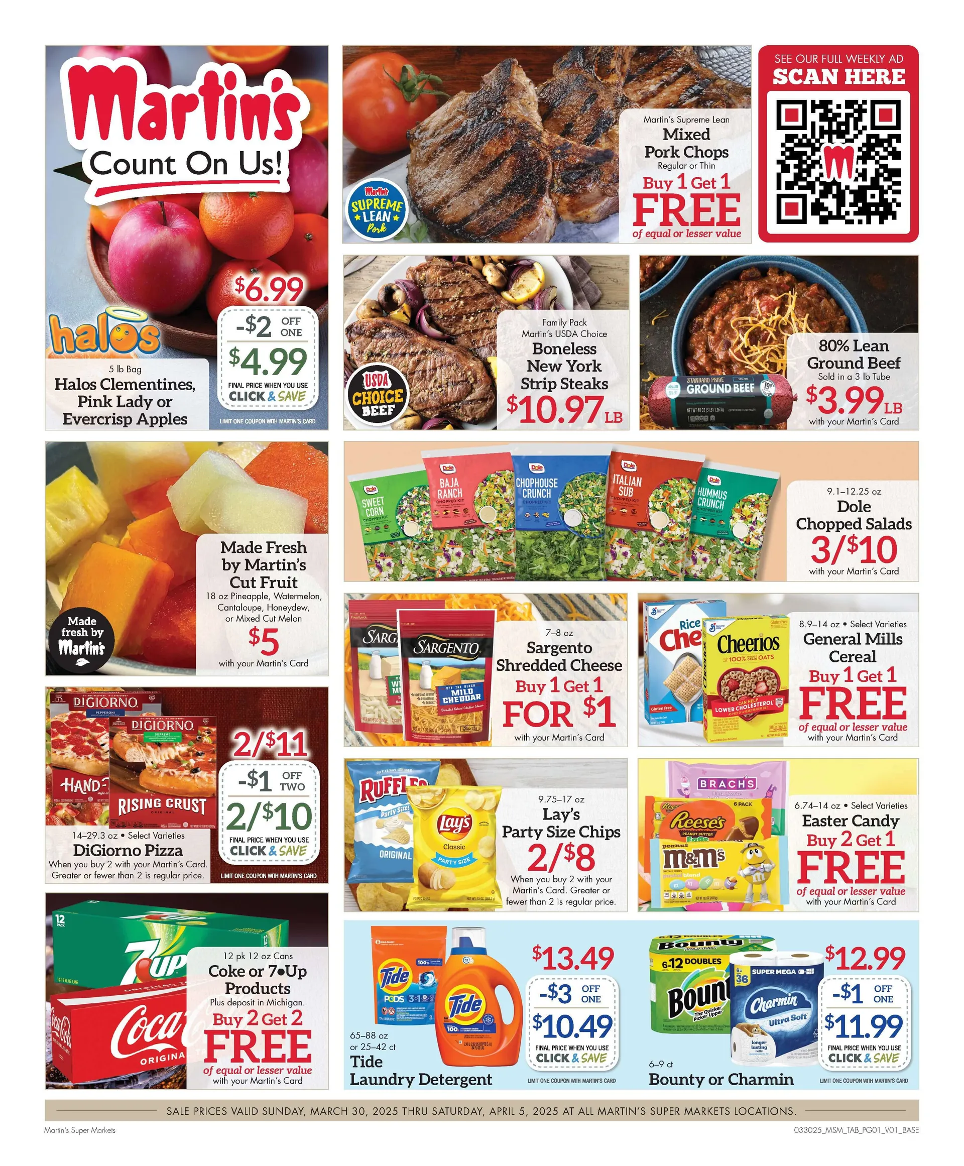 Weekly ad Martin’s Deals from April 4 to April 30 2025 - Page