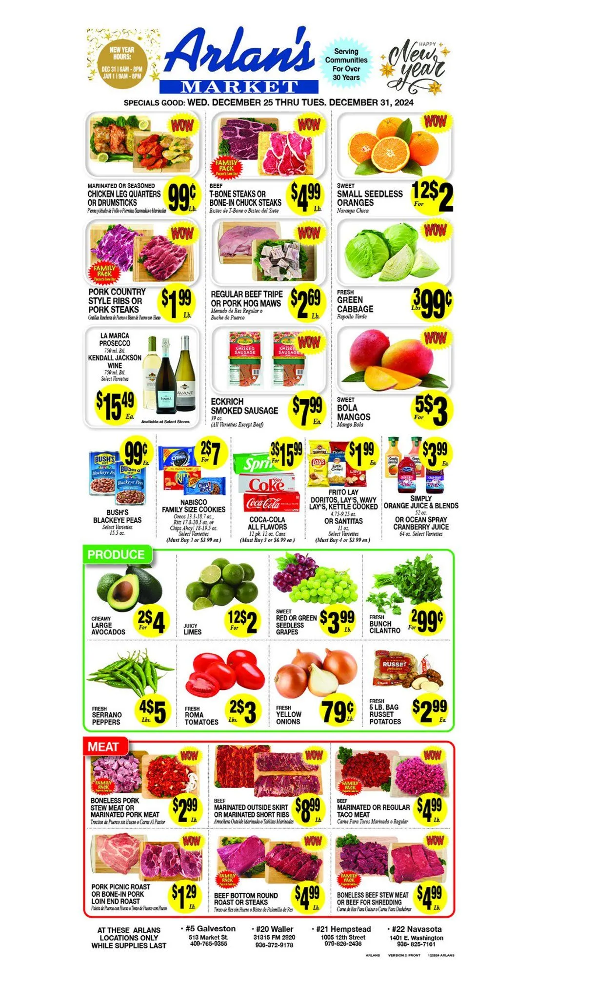 Weekly ad Arlan's Market from December 25 to December 31 2024 - Page 
