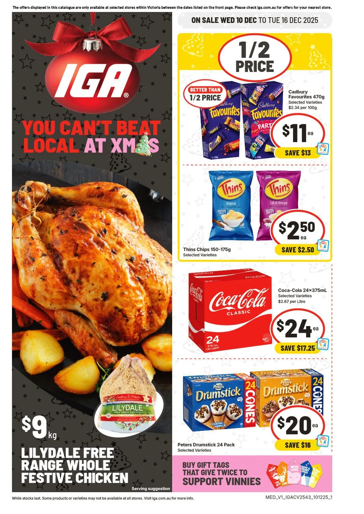 IGA Xpress Deals - Catalogue valid from 10 December to 16 December 2025 - page 1