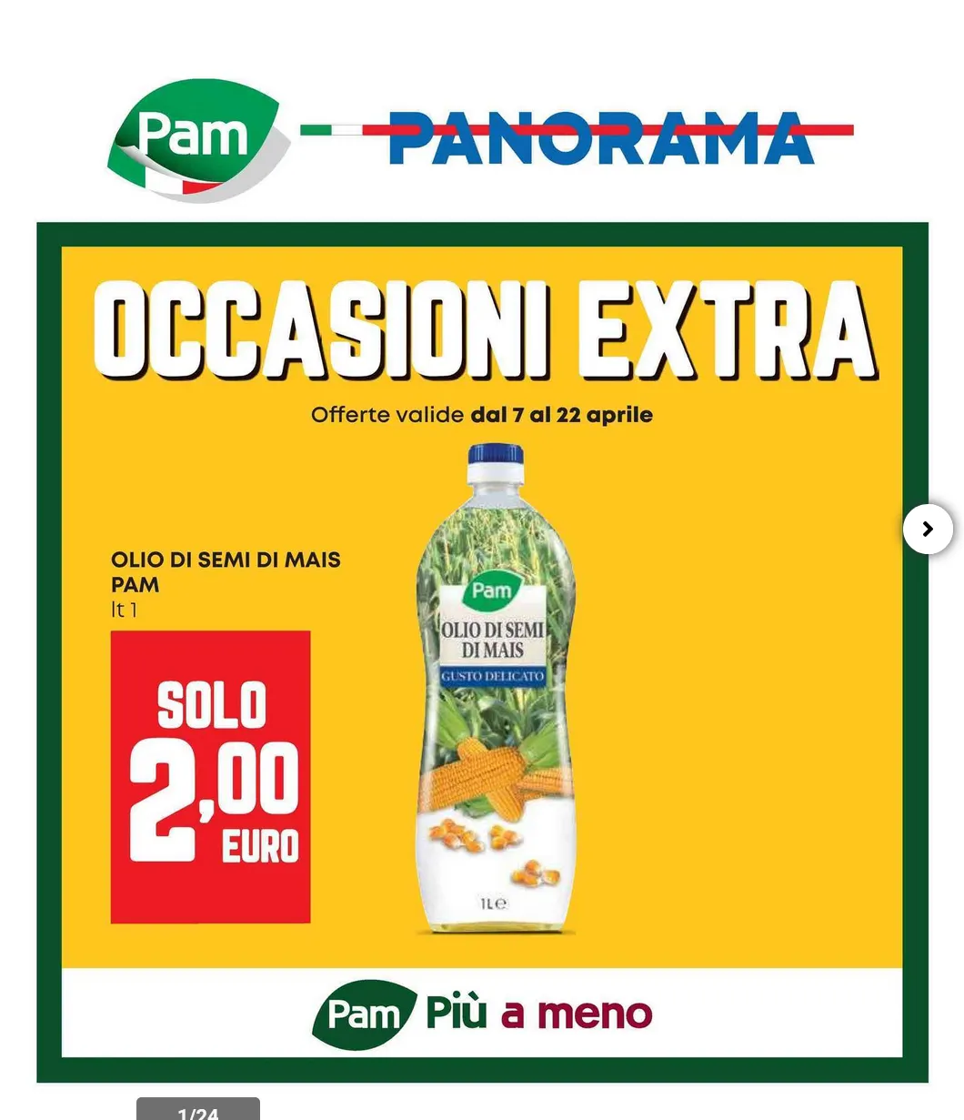 Volantino Pam da 7 aprile a 22 aprile di 2026 - Pagina del volantino 1