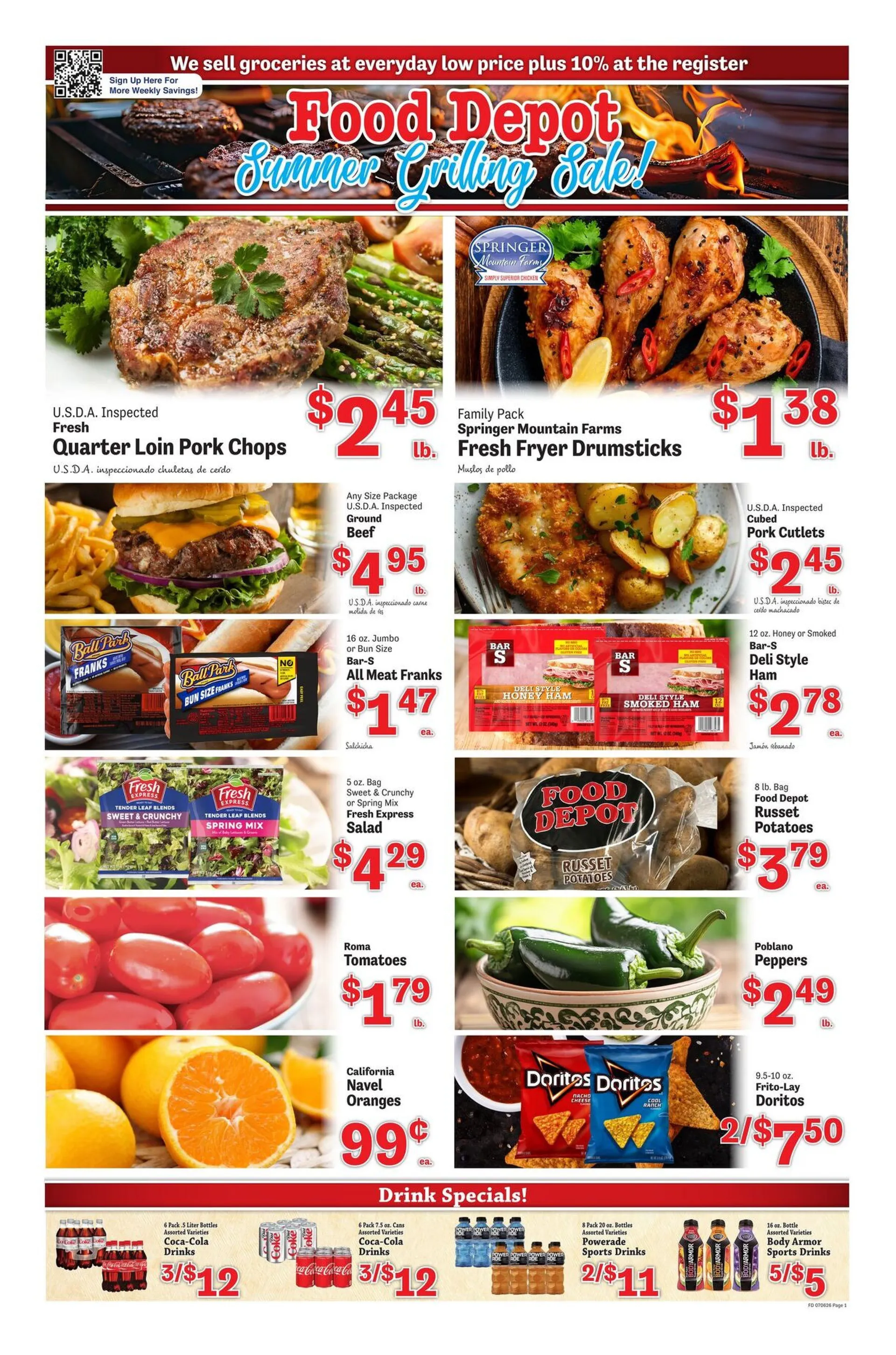 Weekly ad Food Depot Sales from July 6 to July 12 2026 - Page 