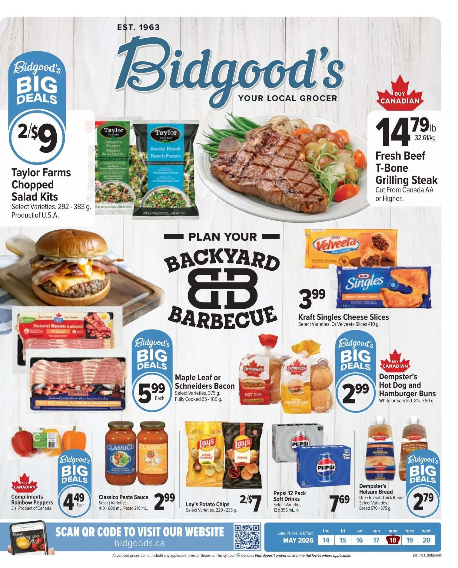 Bidgood's weekly ads from May 14 to May 20 2026 - flyer page 1
