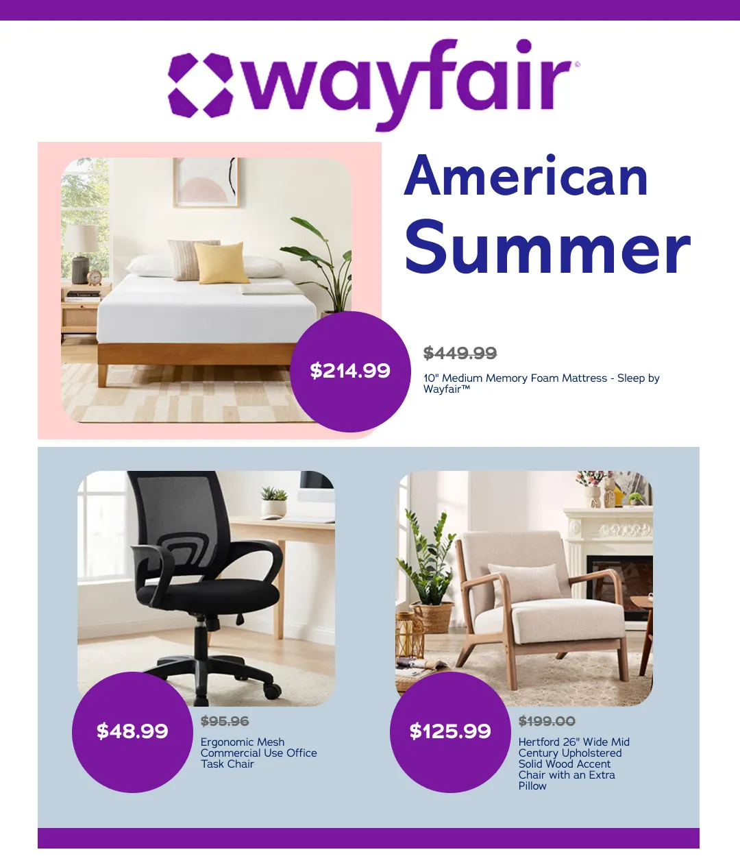 Weekly ad Wayfair Sales from July 17 to July 31 2026 - Page