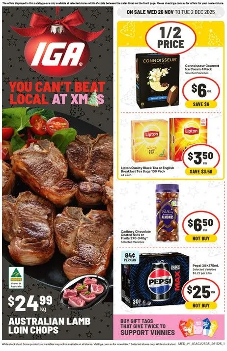 IGA Xpress Sales - Catalogue valid from 25 November to 2 December 2025 - page 
