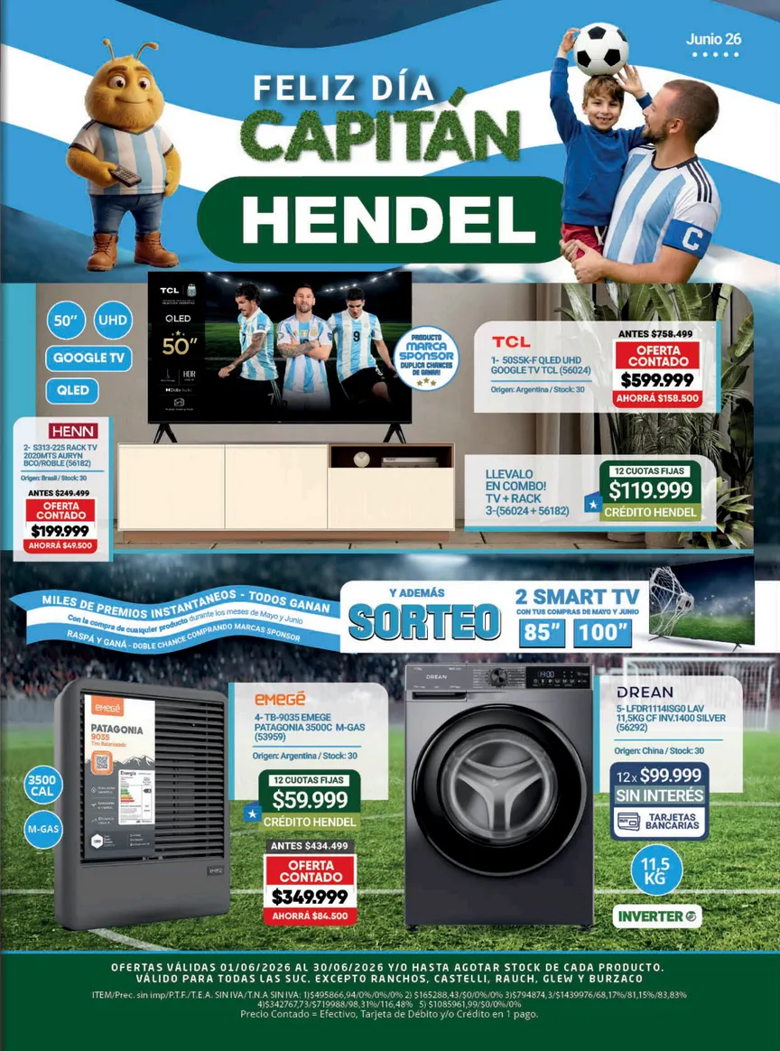 Ofertas de HENDEL Ofertas 1 de junio al 30 de junio 2026 - Página 1 del catálogo