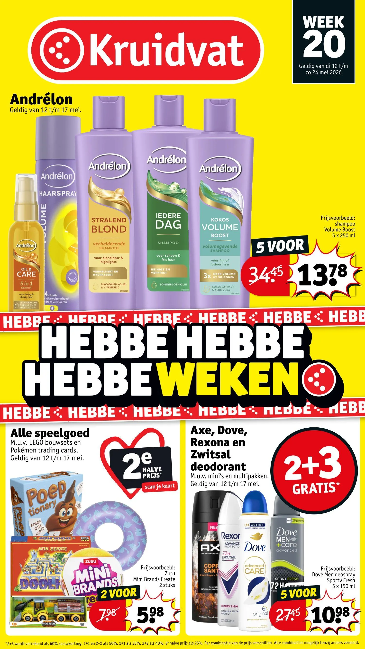 kruidvat folder van 12 mei tot 25 mei 2026 - folder pagina 1