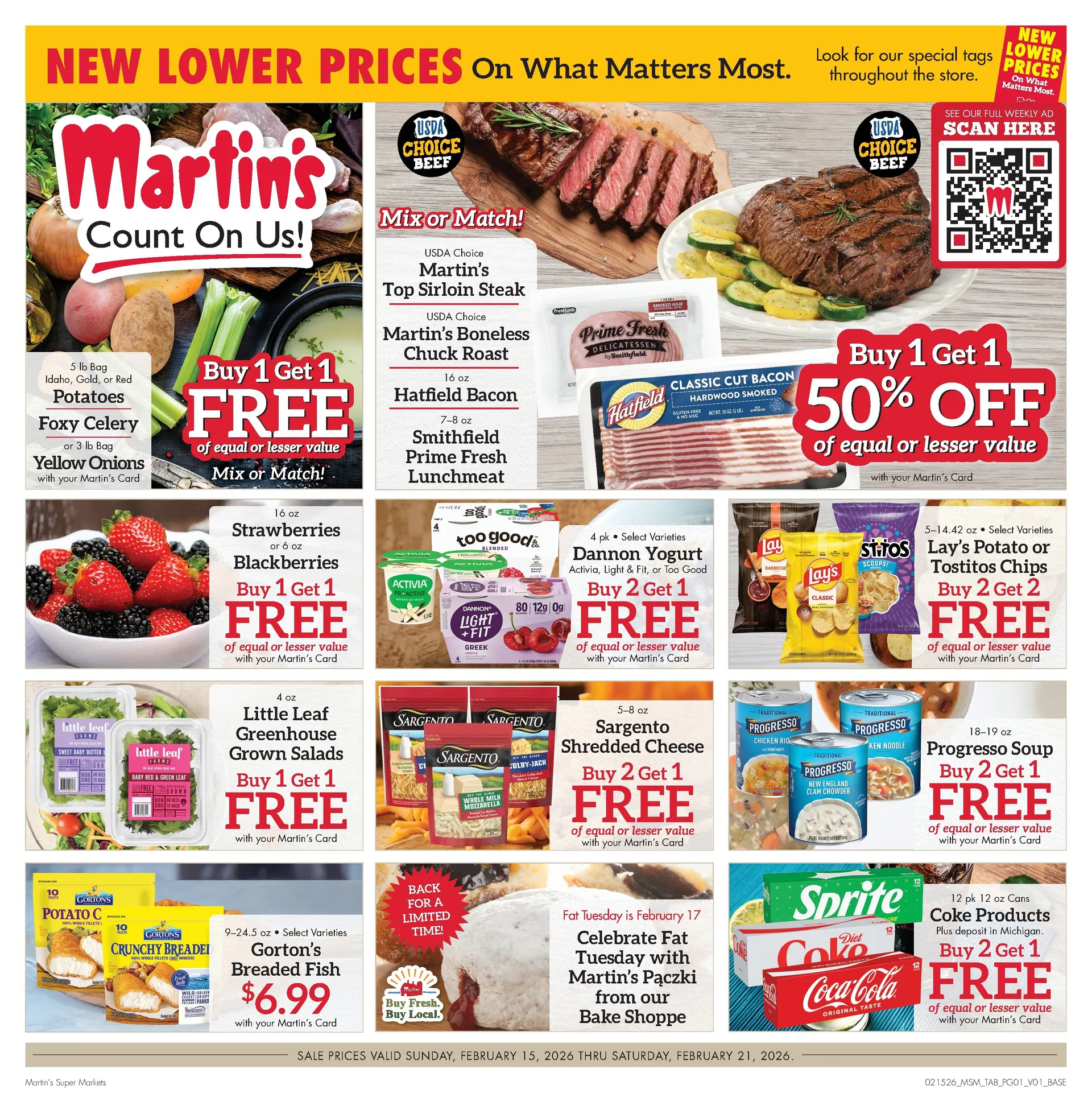 Weekly ad Martin’s Sales from February 15 to February 21 2026 - Page 