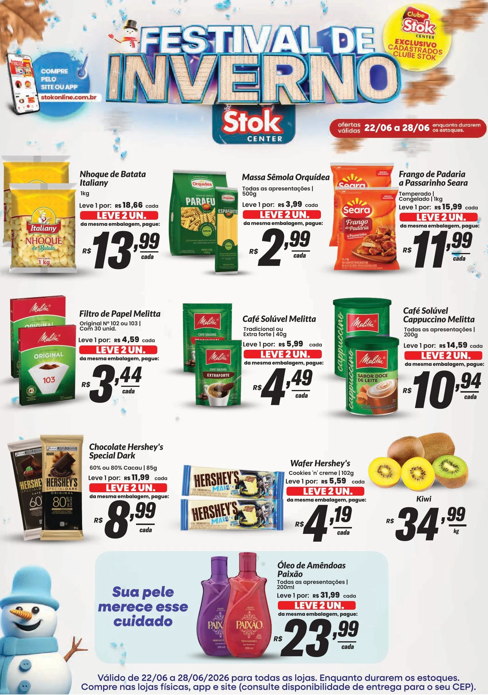 Encarte de Folhetos Stok Center 22 de junho até 28 de junho 2026 - Pagina 1