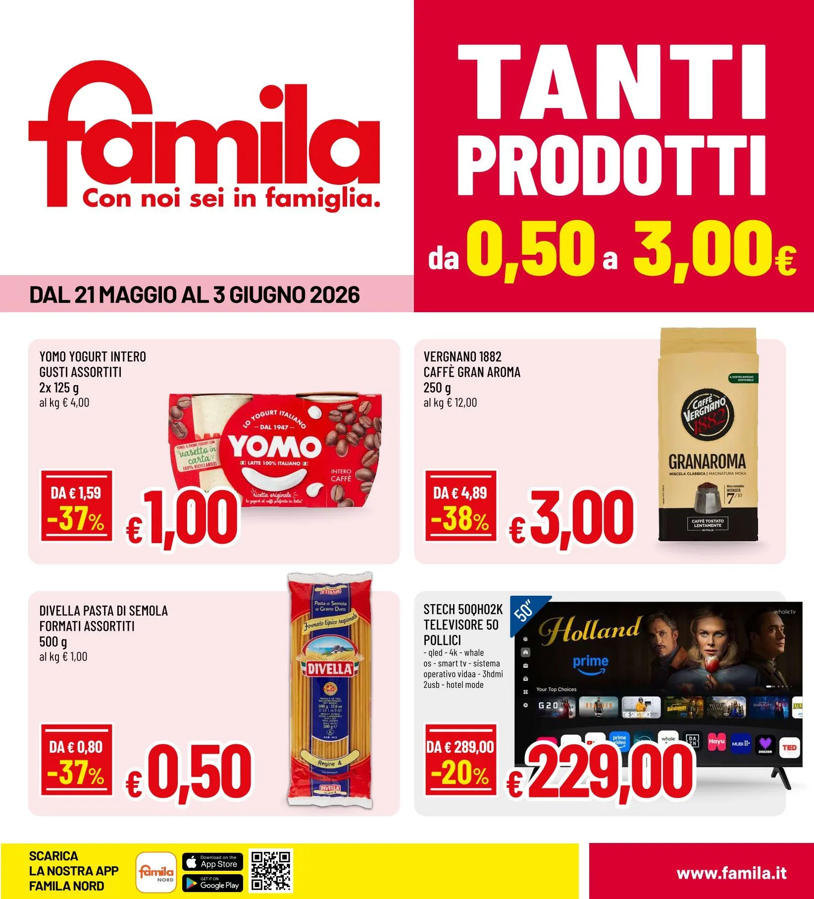 Famila Superstore Volantino da 21 maggio a 3 giugno di 2026 - Pagina del volantino 1