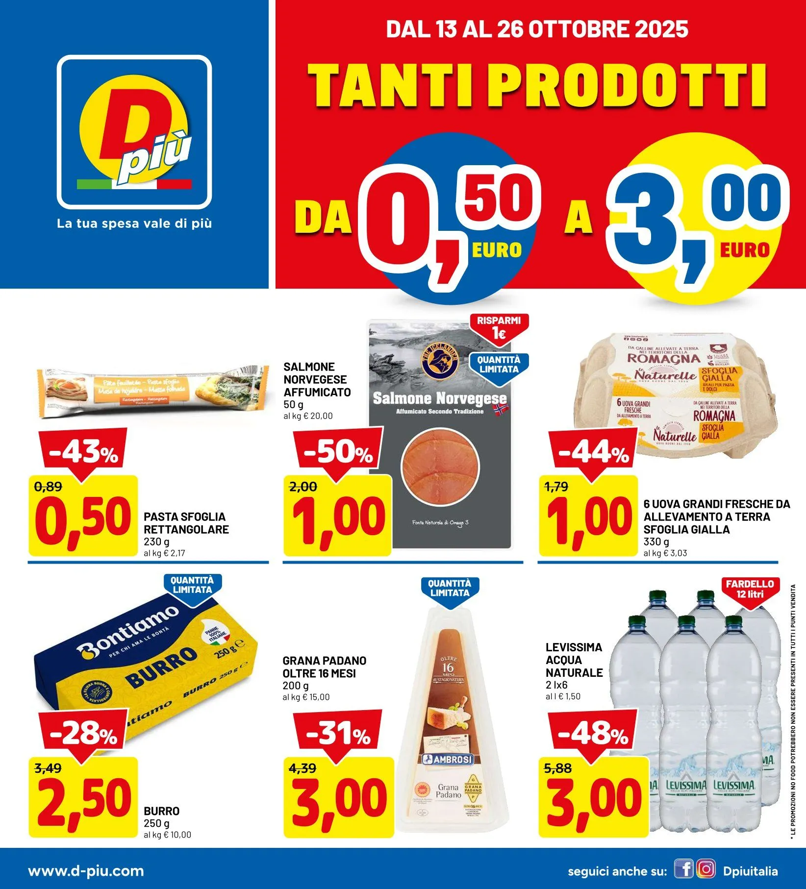 Volantini D Più da 13 ottobre a 26 ottobre di 2025 - Pagina del volantino 1