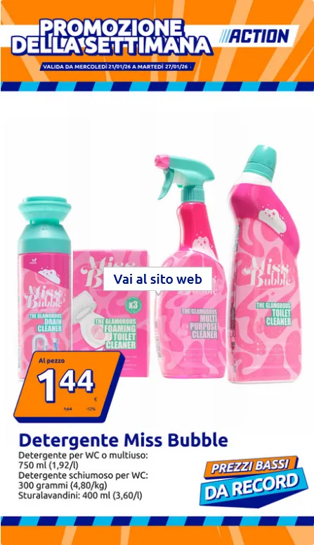 Volantini Action da 21 gennaio a 27 gennaio di 2026 - Pagina del volantino 1
