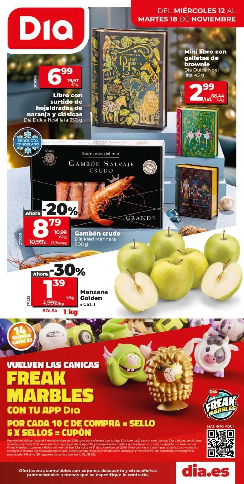 Catálogo de DIA Ofertas 12 de noviembre al 18 de noviembre 2025 - Página 1