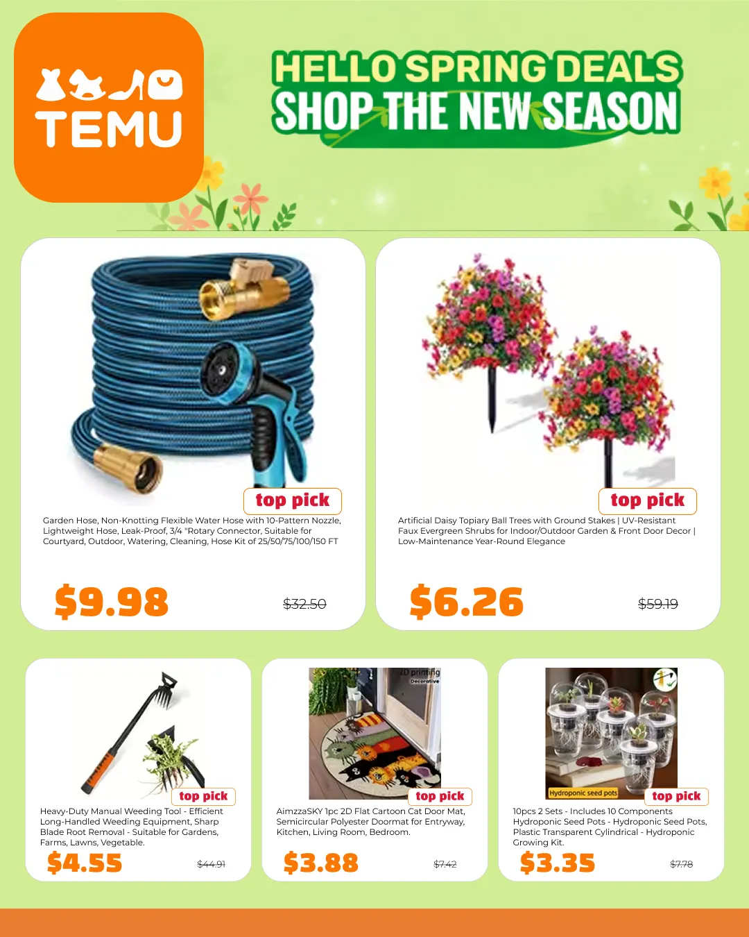 Weekly ad Temu Sales from April 21 to May 10 2026 - Page 