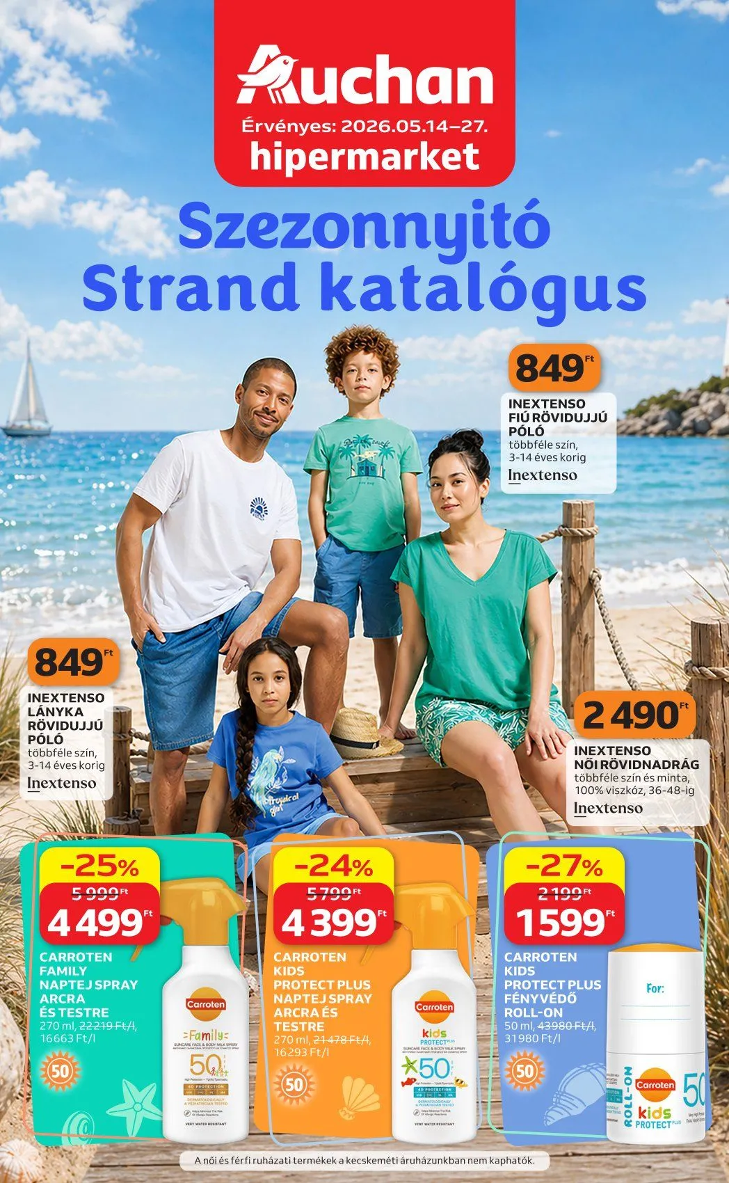 Katalógus Auchan legfrissebb ajánlatai május 14.-tól május 27.-ig 2026. - Oldal 1