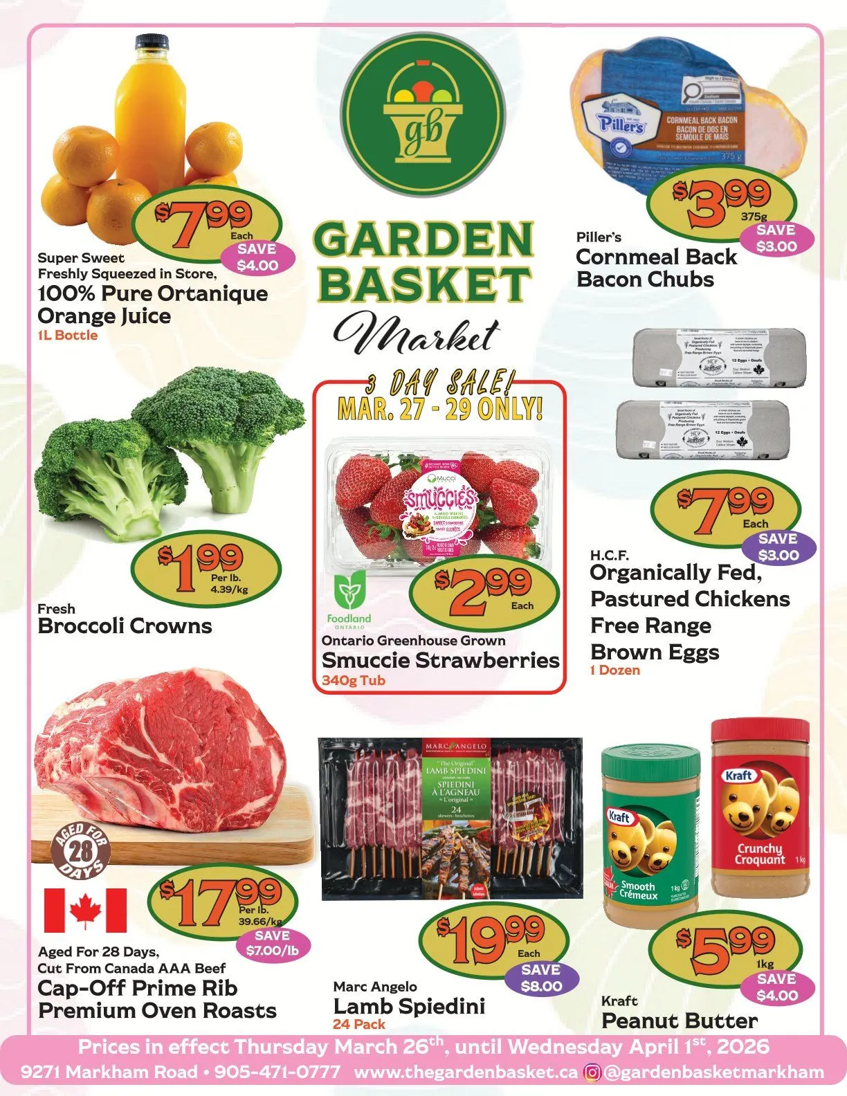 The Garden Basket Sales from March 26 to April 1 2026 - flyer page 
