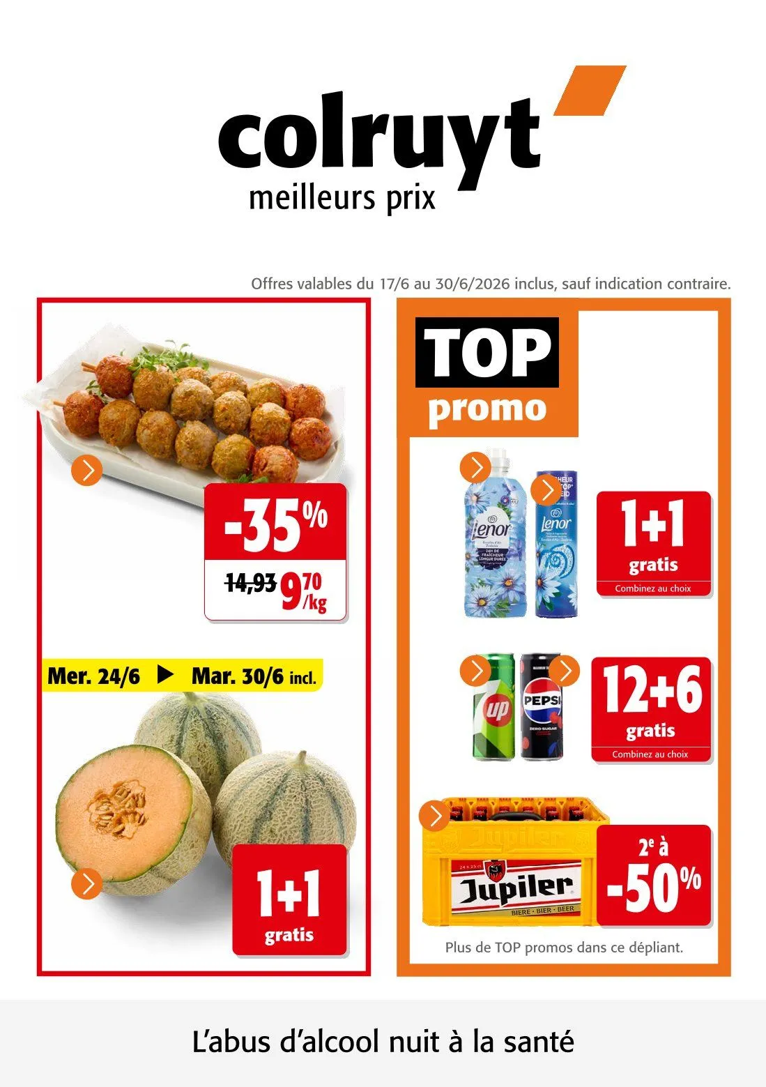 Colruyt du 17 juin au 30 juin 2026 - Catalogue page 
