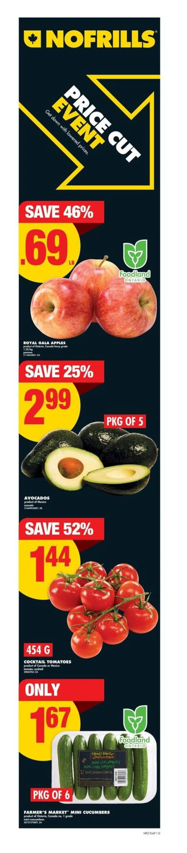 No Frills Sales from November 6 to November 12 2025 - flyer page 1