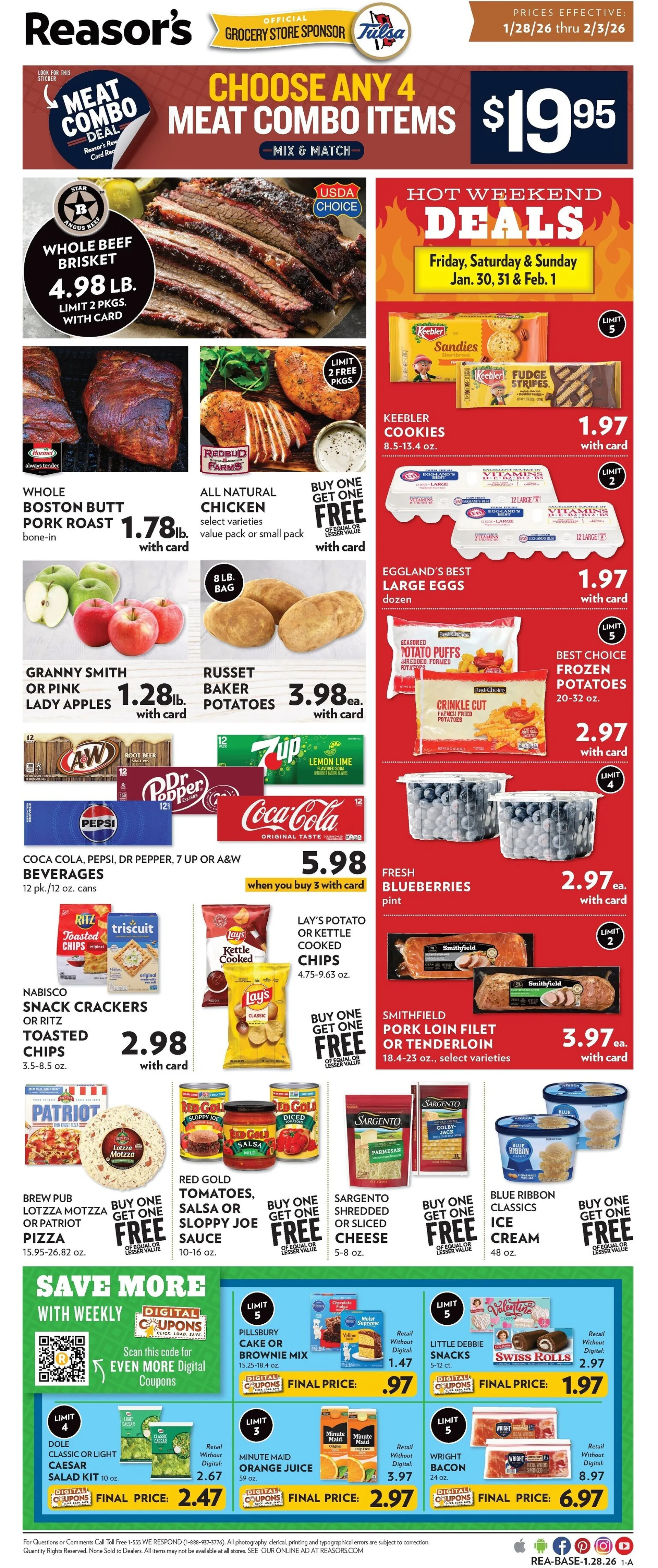 Weekly ad Reasor's Sales from January 28 to February 2 2026 - Page 