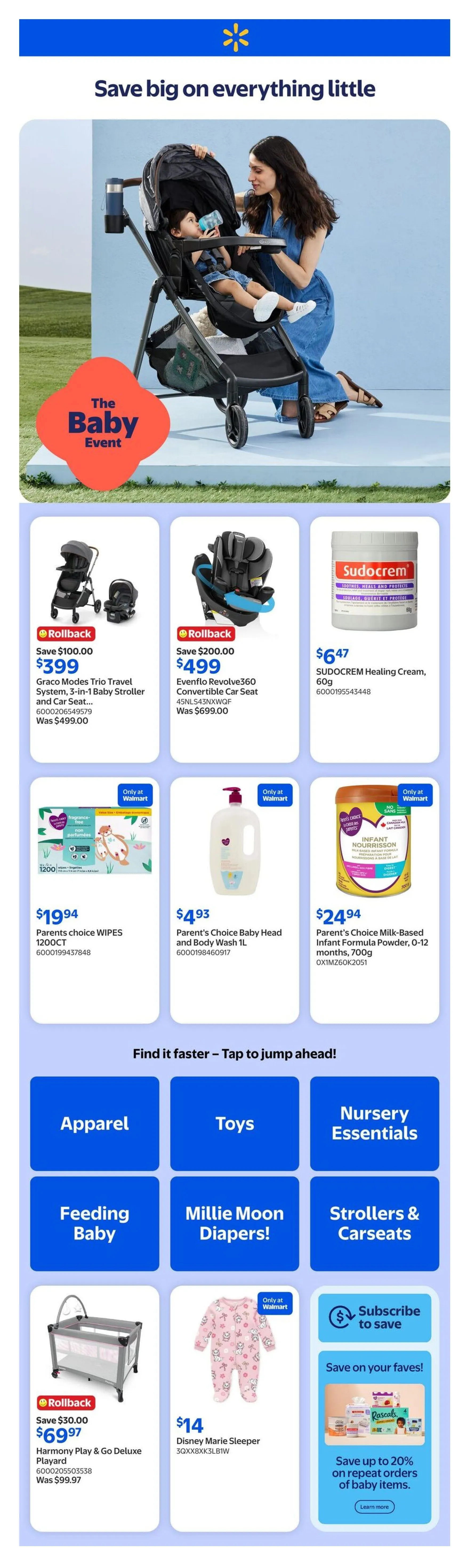 Walmart Sales from April 23 to April 30 2026 - flyer page 1