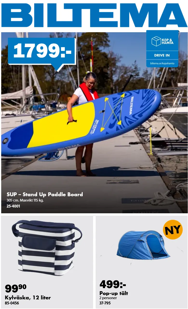 Biltema från 24 juni till 23 juli 2026 - Reklamblad sidor 1